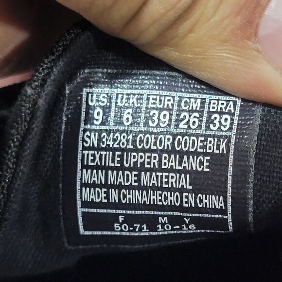 Bobs from Sketchers Black Canvas Wedge Bootie Size 9 - Picture 10 of 10